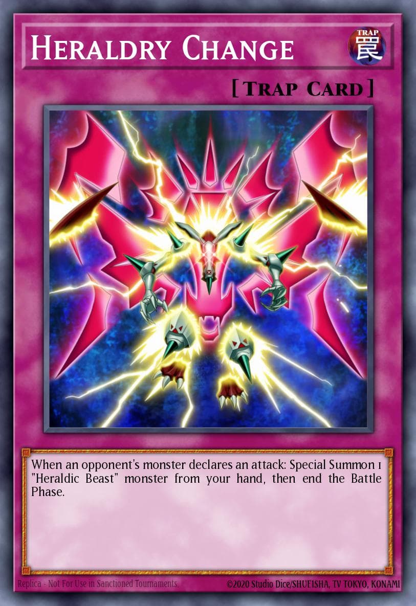 Carte Yu-Gi-Oh! Heraldry Change #070 — Cosmo Blazer