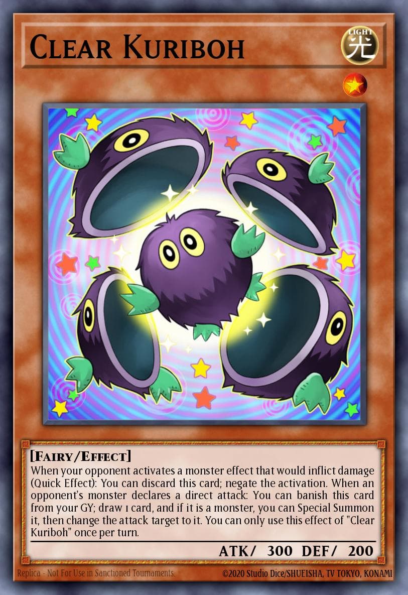 Carte Yu-Gi-Oh! Clear Kuriboh #004 — Yu-Gi-Oh! Advent Calendar (2019)
