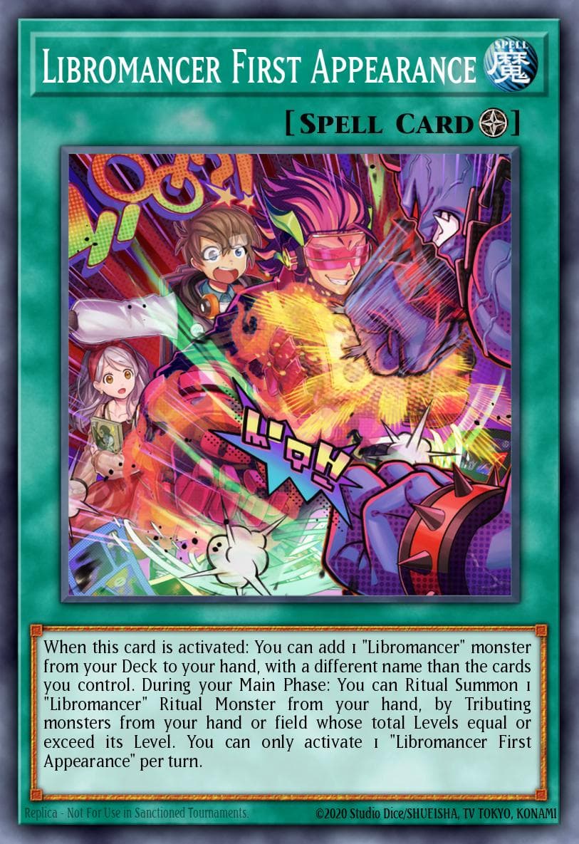 Carte Yu-Gi-Oh! Libromancer First Appearance #090 — Battle of Chaos