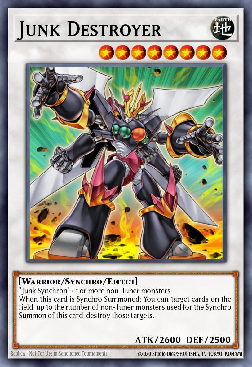 Carte Yu-Gi-Oh! Junk Destroyer #039 — Starter Deck: Duelist Toolbox