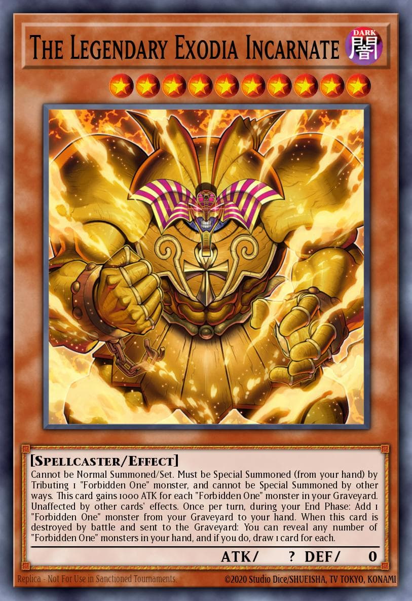 Carte Yu-Gi-Oh! The Legendary Exodia Incarnate #051 — Battles of Legend: Terminal Revenge