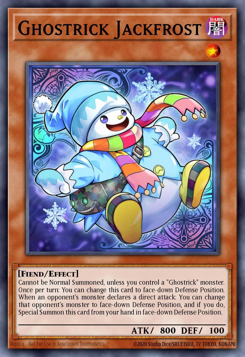 Carte Yu-Gi-Oh! Ghostrick Jackfrost #111 — Battle Pack 3: Monster League