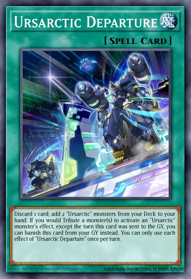 Carte Yu-Gi-Oh! Ursarctic Departure #036 — Ancient Guardians