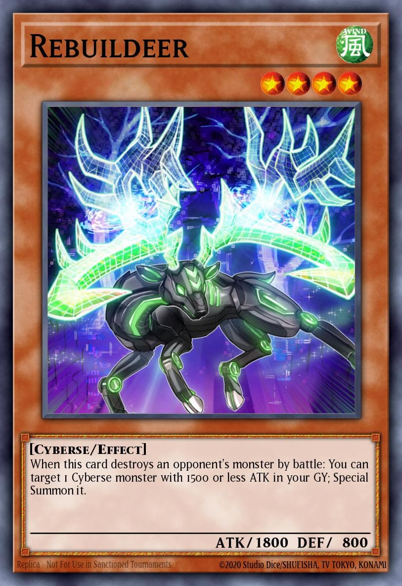 Carte Yu-Gi-Oh! Rebuildeer #094 — Burst of Destiny