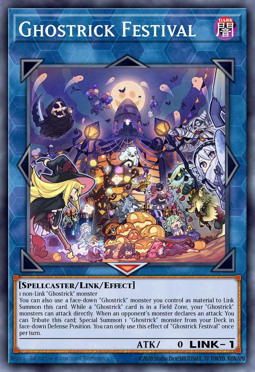 Carte Yu-Gi-Oh! Ghostrick Festival #047 — Battle of Chaos
