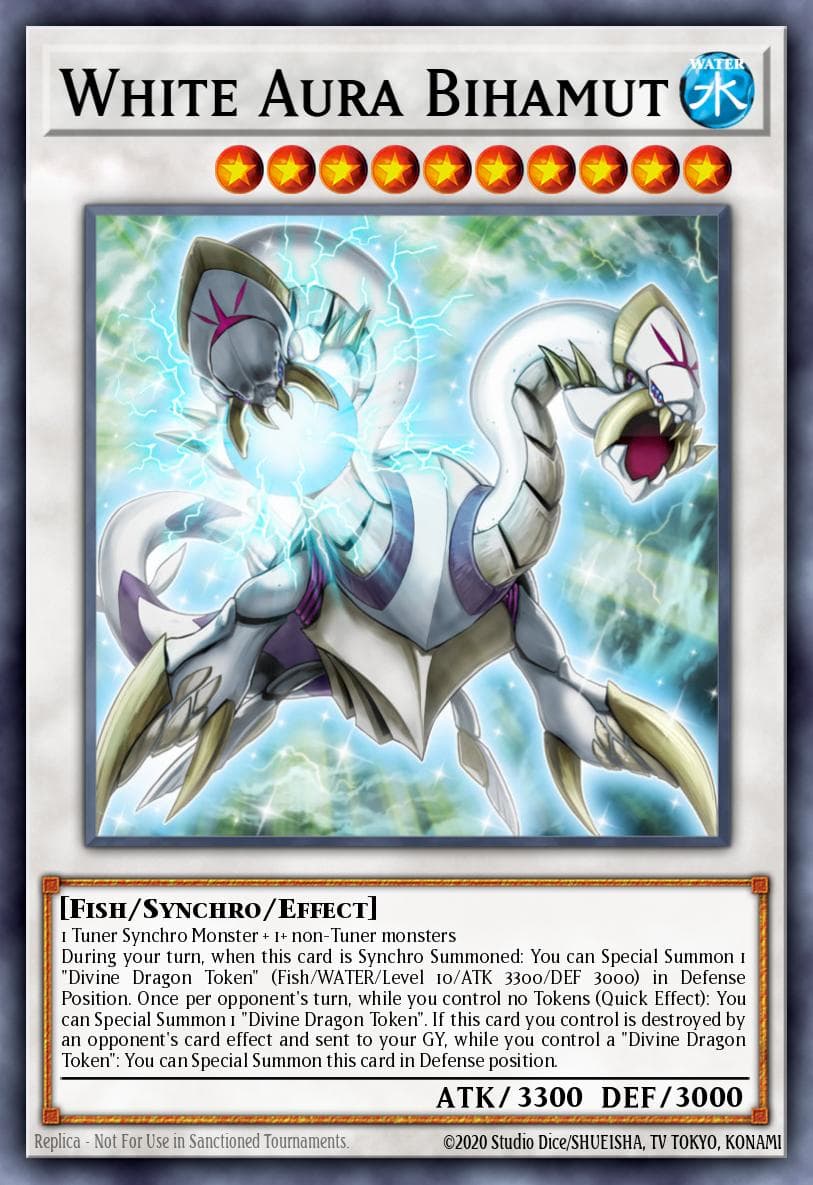 Carte Yu-Gi-Oh! White Aura Bihamut #162 — Battles of Legend: Chapter 1