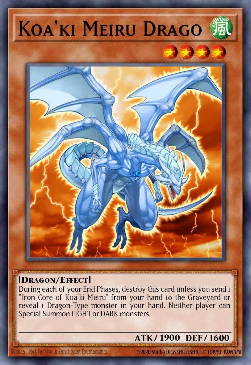 Carte Yu-Gi-Oh! Koa'ki Meiru Drago #057 — Battle Pack 3: Monster League