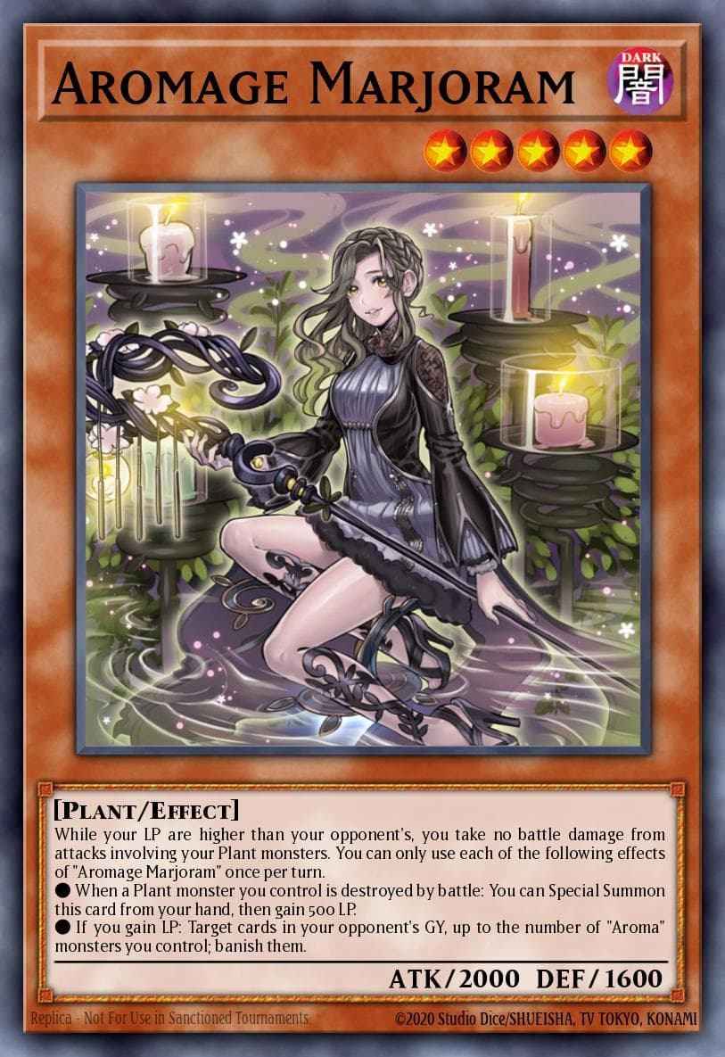 Carte Yu-Gi-Oh! Aromage Marjoram #018 — Chaos Impact