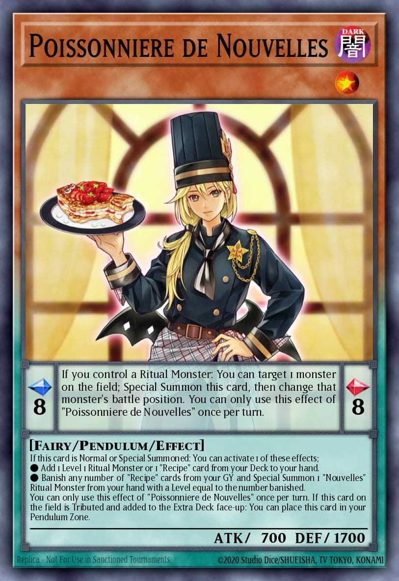Carte Yu-Gi-Oh! Poissonniere de Nouvelles #019 — Age of Overlord