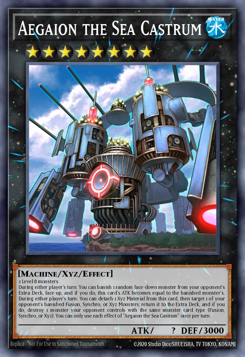 Carte Yu-Gi-Oh! Aegaion the Sea Castrum #055 — Breakers of Shadow