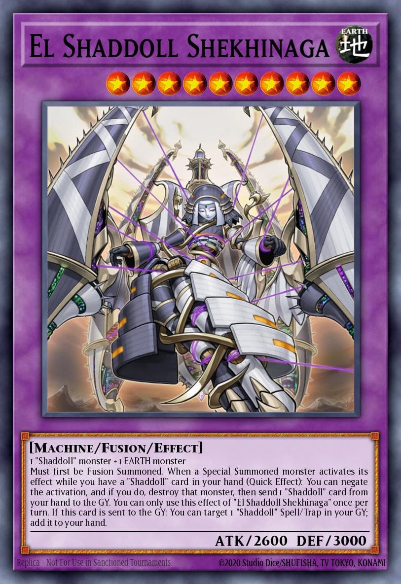 Carte Yu-Gi-Oh! El Shaddoll Shekhinaga #082 — Battles of Legend: Glorious Gallery
