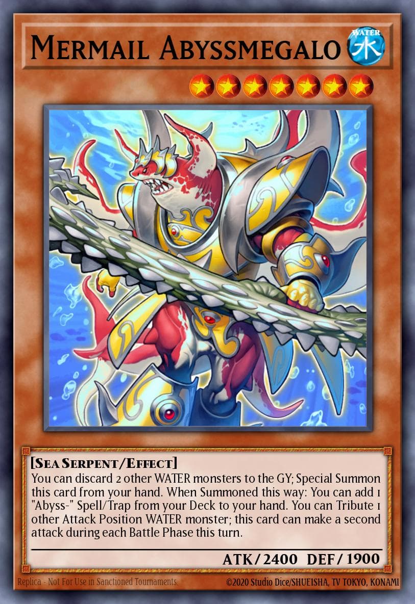 Carte Yu-Gi-Oh! Mermail Abyssmegalo #117 — Battle Pack 2: War of the Giants