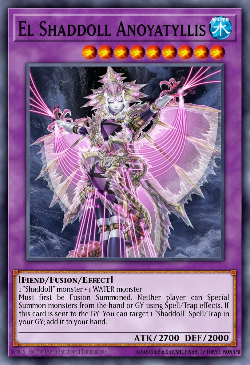 Carte Yu-Gi-Oh! El Shaddoll Anoyatyllis #083 — Battles of Legend: Glorious Gallery