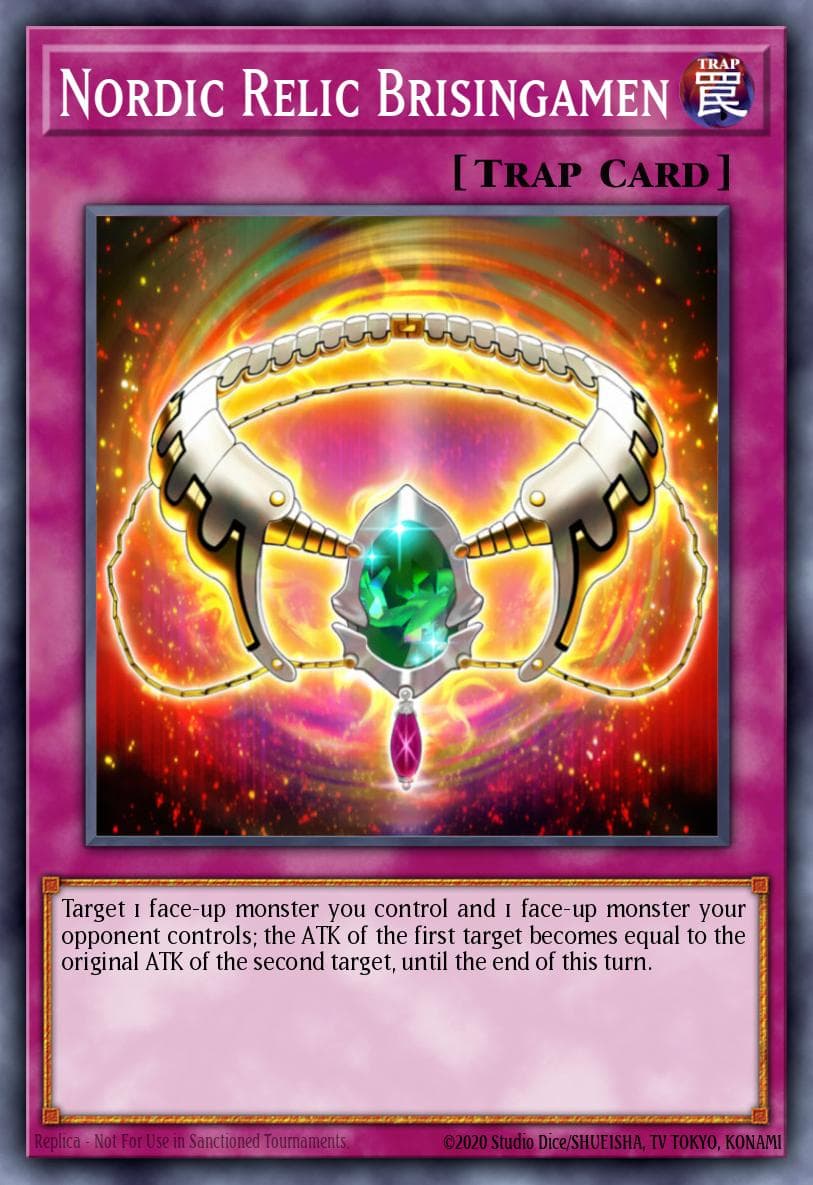 Carte Yu-Gi-Oh! Nordic Relic Brisingamen #088 — War of the Giants: Round 2