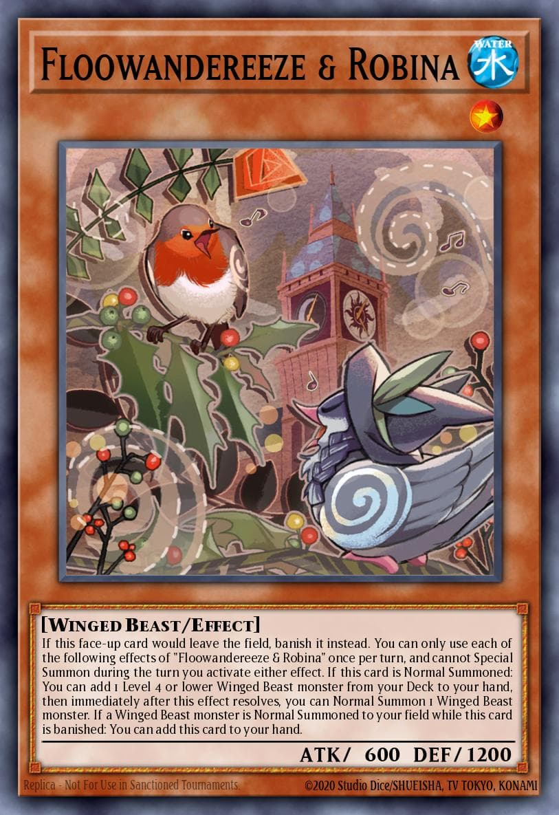 Carte Yu-Gi-Oh! Floowandereeze & Robina #013 — Burst of Destiny
