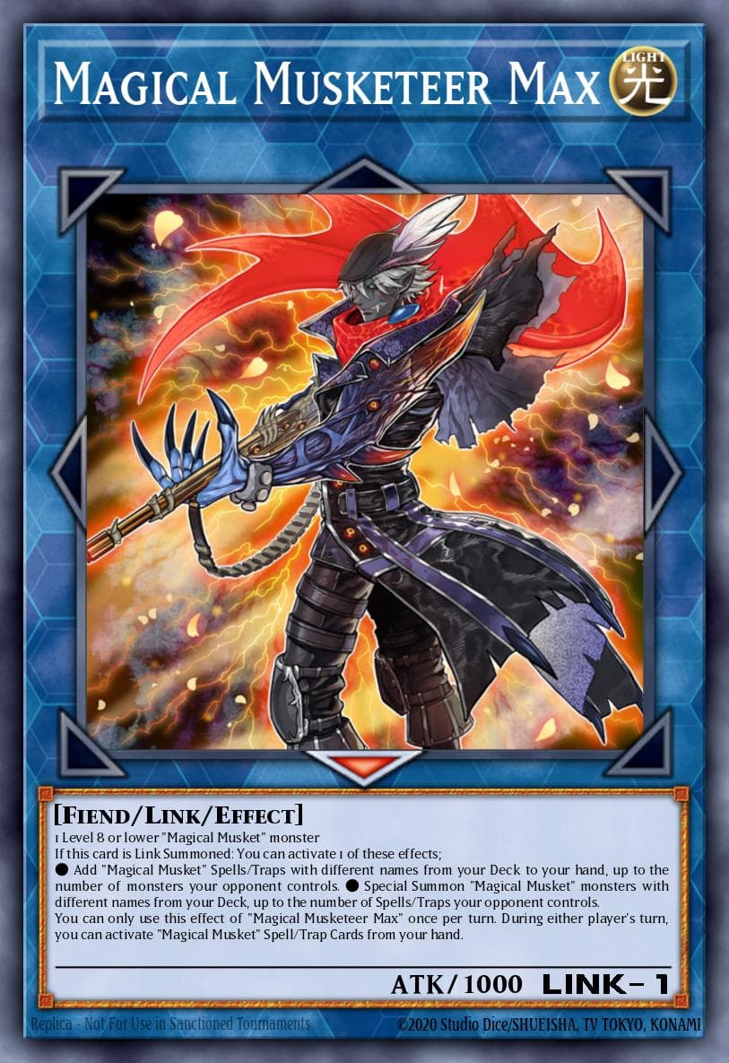 Carte Yu-Gi-Oh! Magical Musketeer Max #052 — Battles of Legend: Hero's Revenge