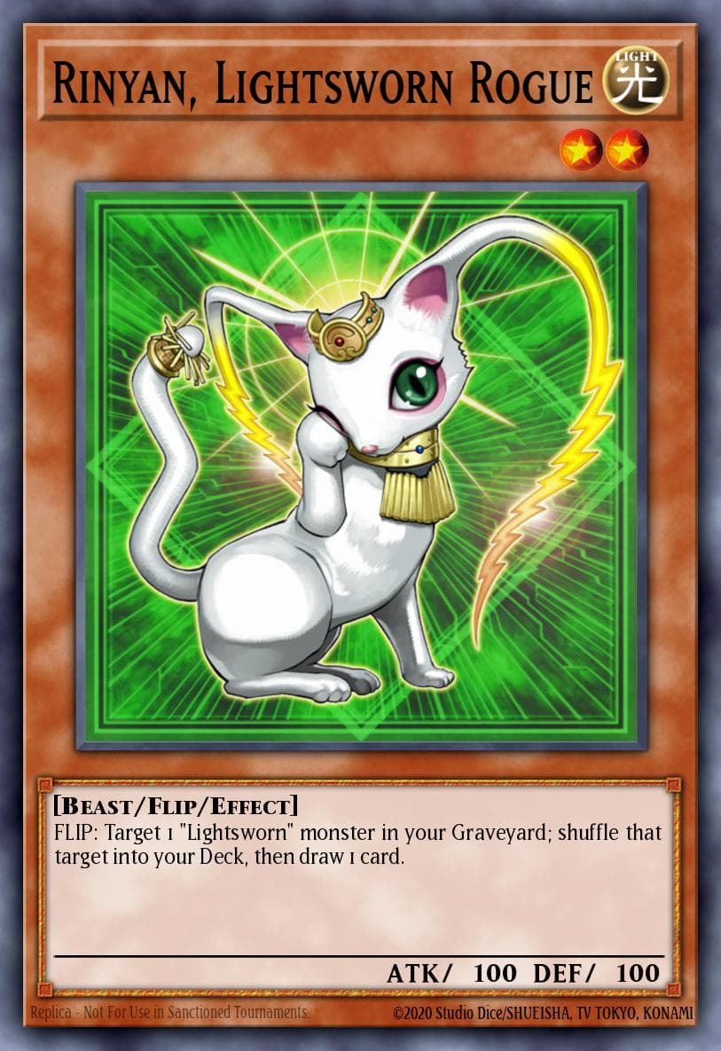 Carte Yu-Gi-Oh! Rinyan, Lightsworn Rogue #017 — Astral Pack Five