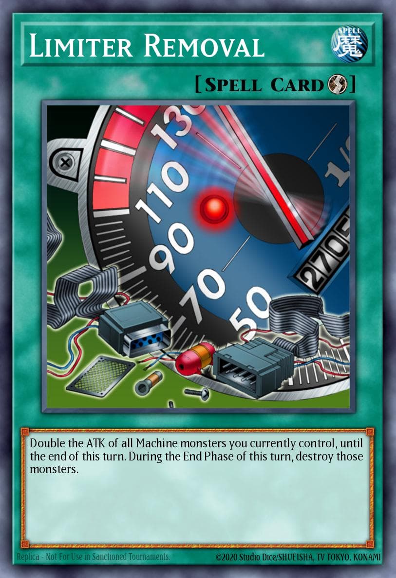 Carte Yu-Gi-Oh! Limiter Removal #053 — Amazing Defenders