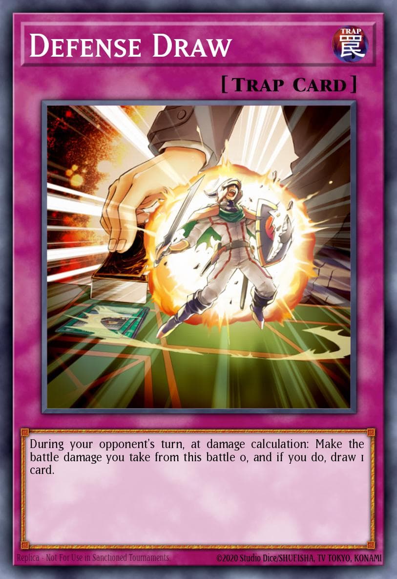 Carte Yu-Gi-Oh! Defense Draw #038 — Starter Deck: Duelist Toolbox