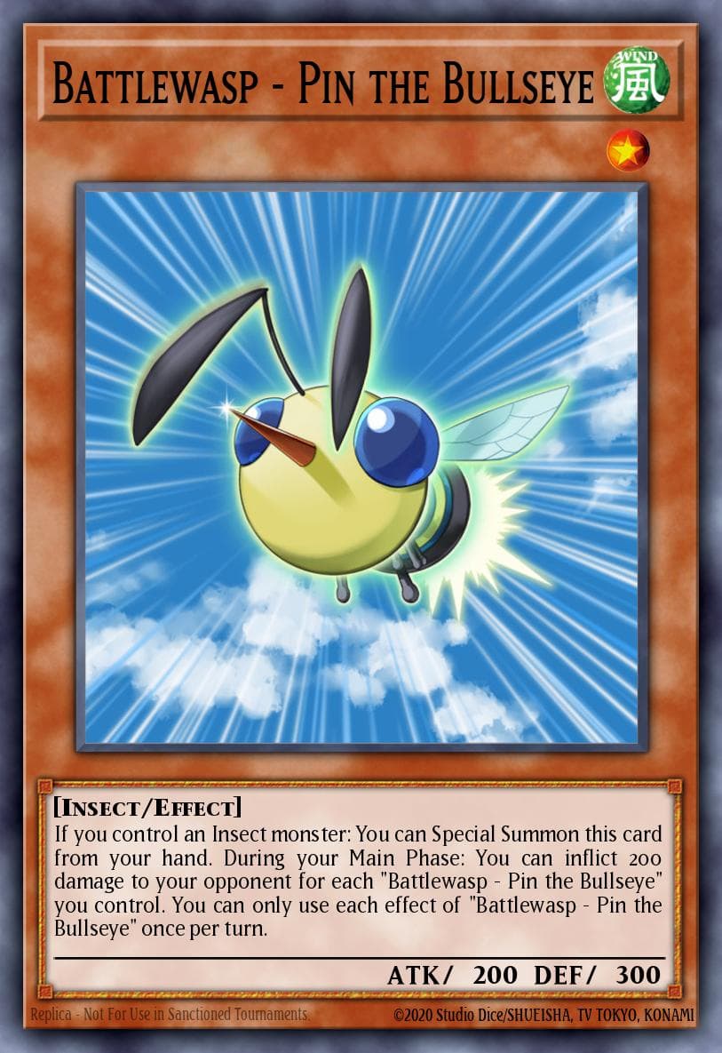 Carte Yu-Gi-Oh! Battlewasp - Pin the Bullseye #031 — Battles of Legend: Hero's Revenge