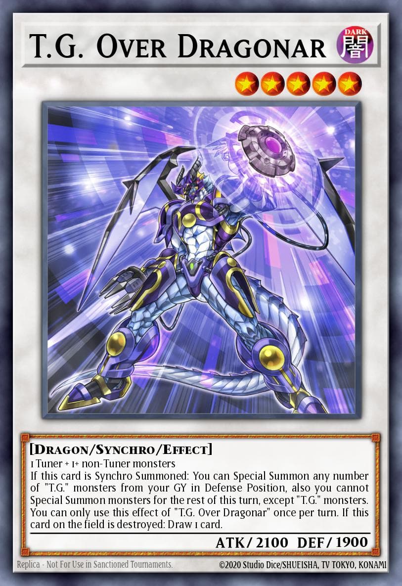 Carte Yu-Gi-Oh! T.G. Over Dragonar #035 — Age of Overlord