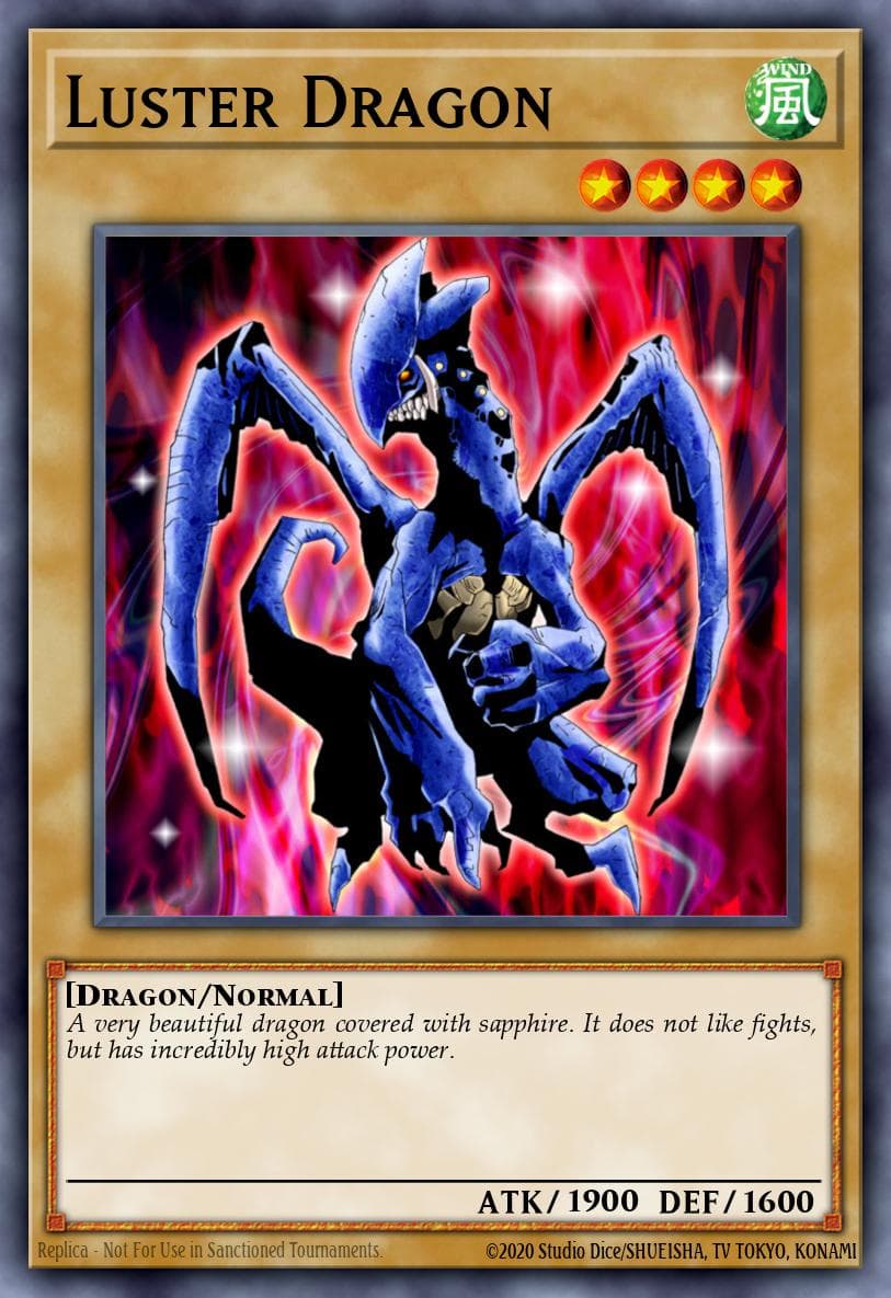 Carte Yu-Gi-Oh! Luster Dragon #001 — Battle Pack 2: War of the Giants