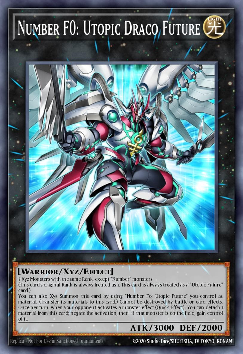 Carte Yu-Gi-Oh! Number F0: Utopic Draco Future #085 — Battles of Legend: Crystal Revenge