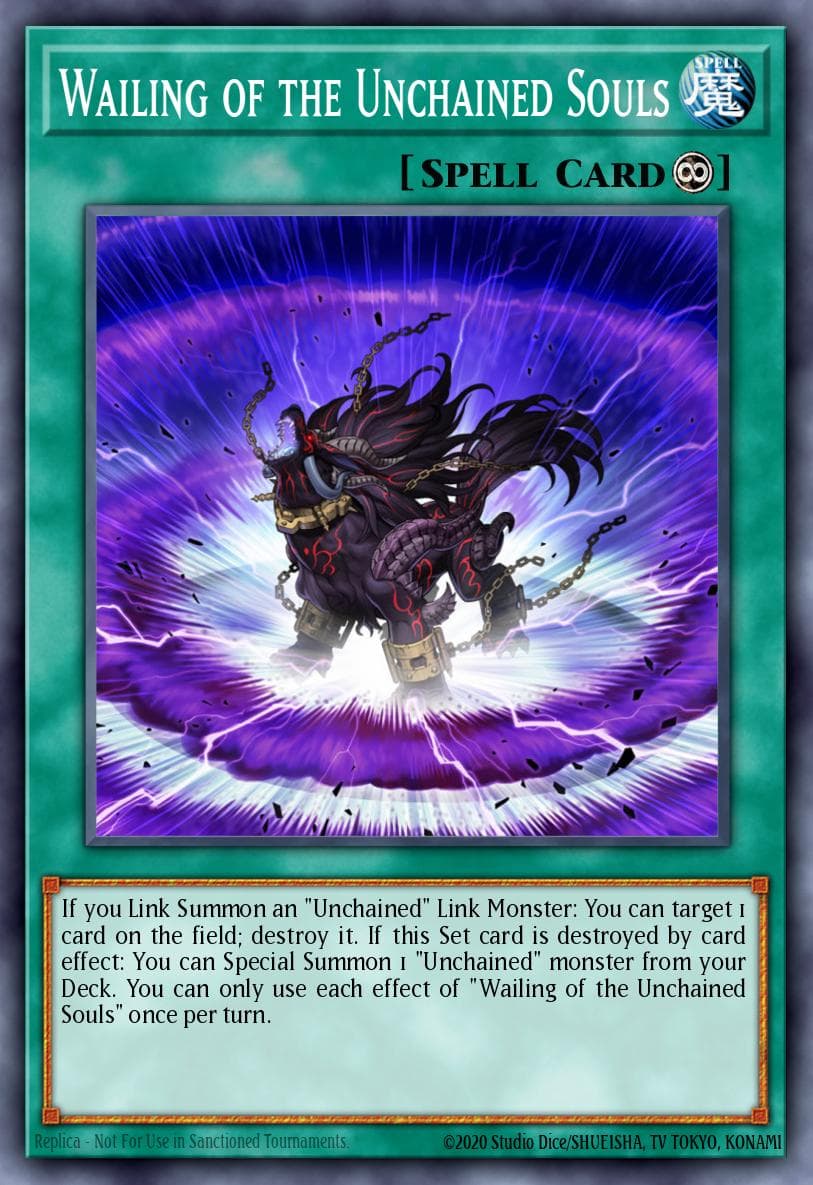 Carte Yu-Gi-Oh! Wailing of the Unchained Souls #055 — Chaos Impact