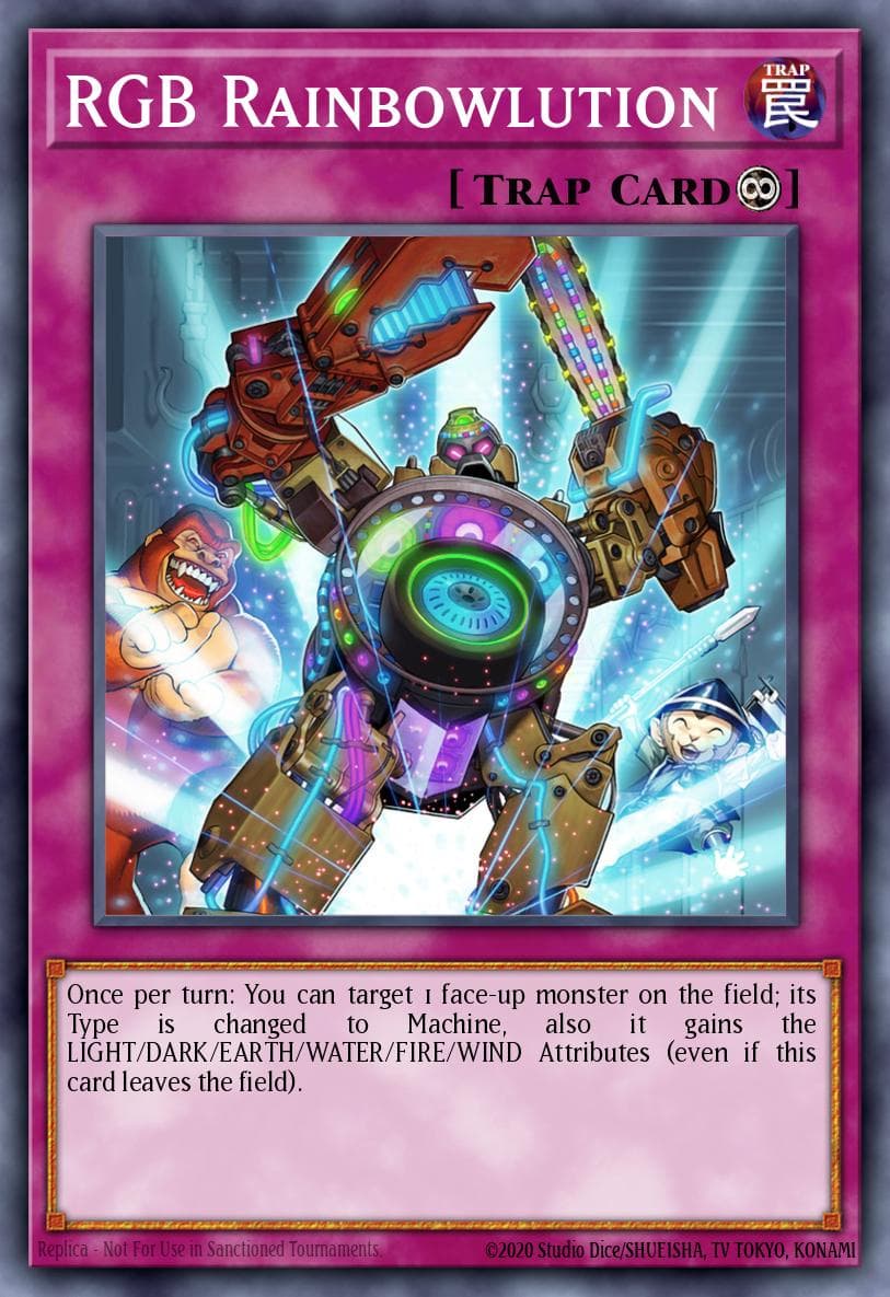 Carte Yu-Gi-Oh! RGB Rainbowlution #011 — Battles of Legend: Monstrous Revenge