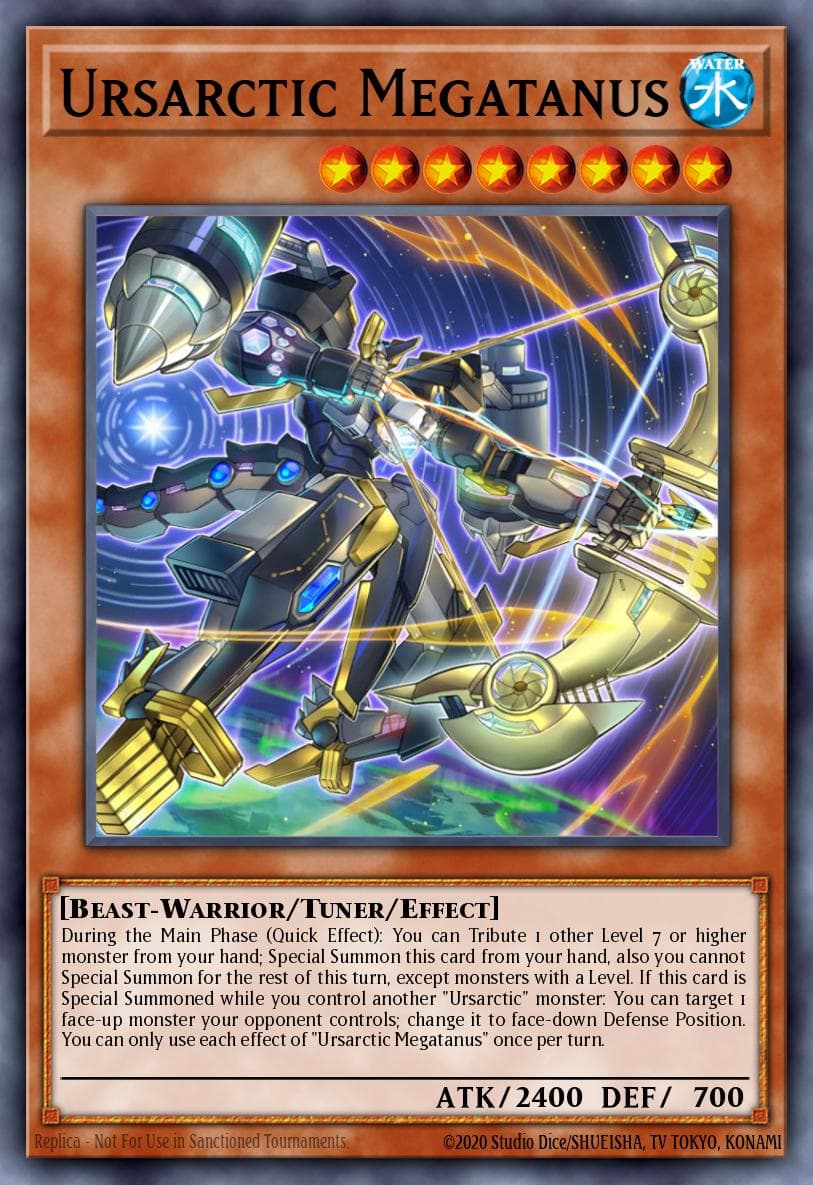 Carte Yu-Gi-Oh! Ursarctic Megatanus #031 — Ancient Guardians