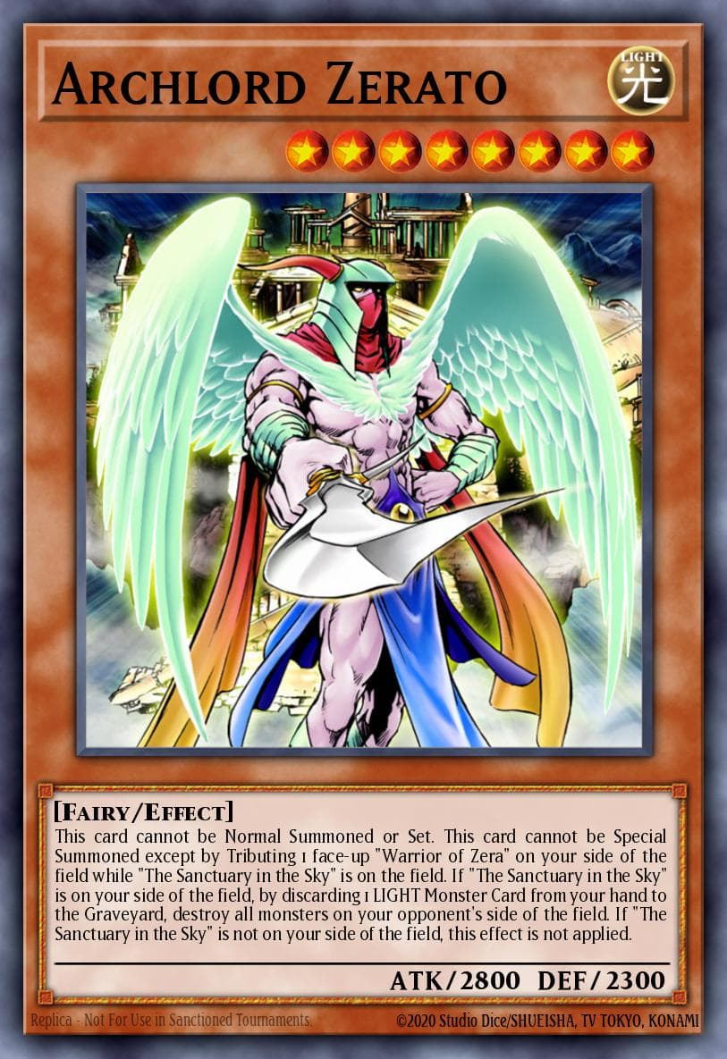Carte Yu-Gi-Oh! Archlord Zerato #034 — Ancient Sanctuary