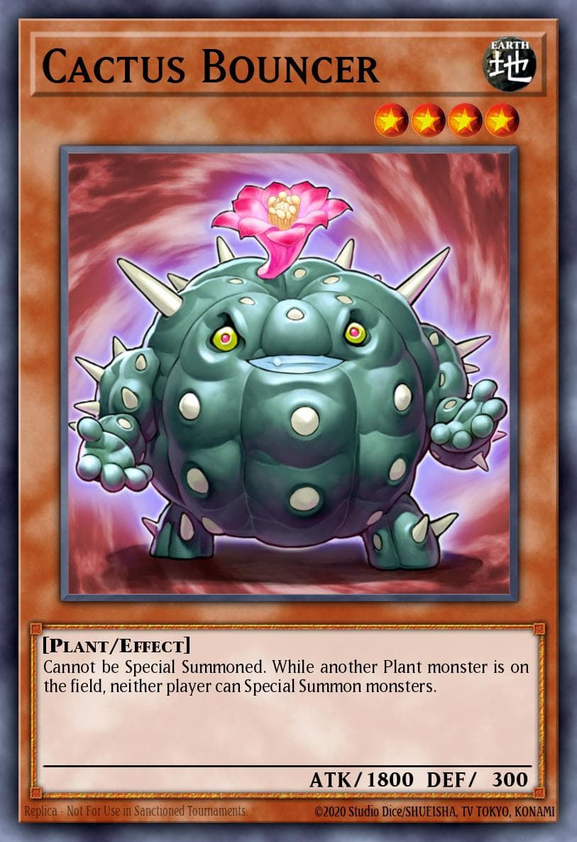 Carte Yu-Gi-Oh! Cactus Bouncer #049 — Battles of Legend: Light's Revenge
