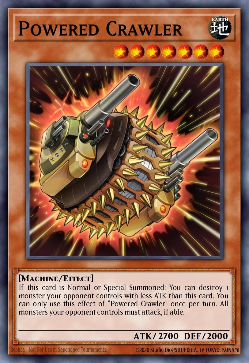 Carte Yu-Gi-Oh! Powered Crawler #002 — Battles of Legend: Armageddon