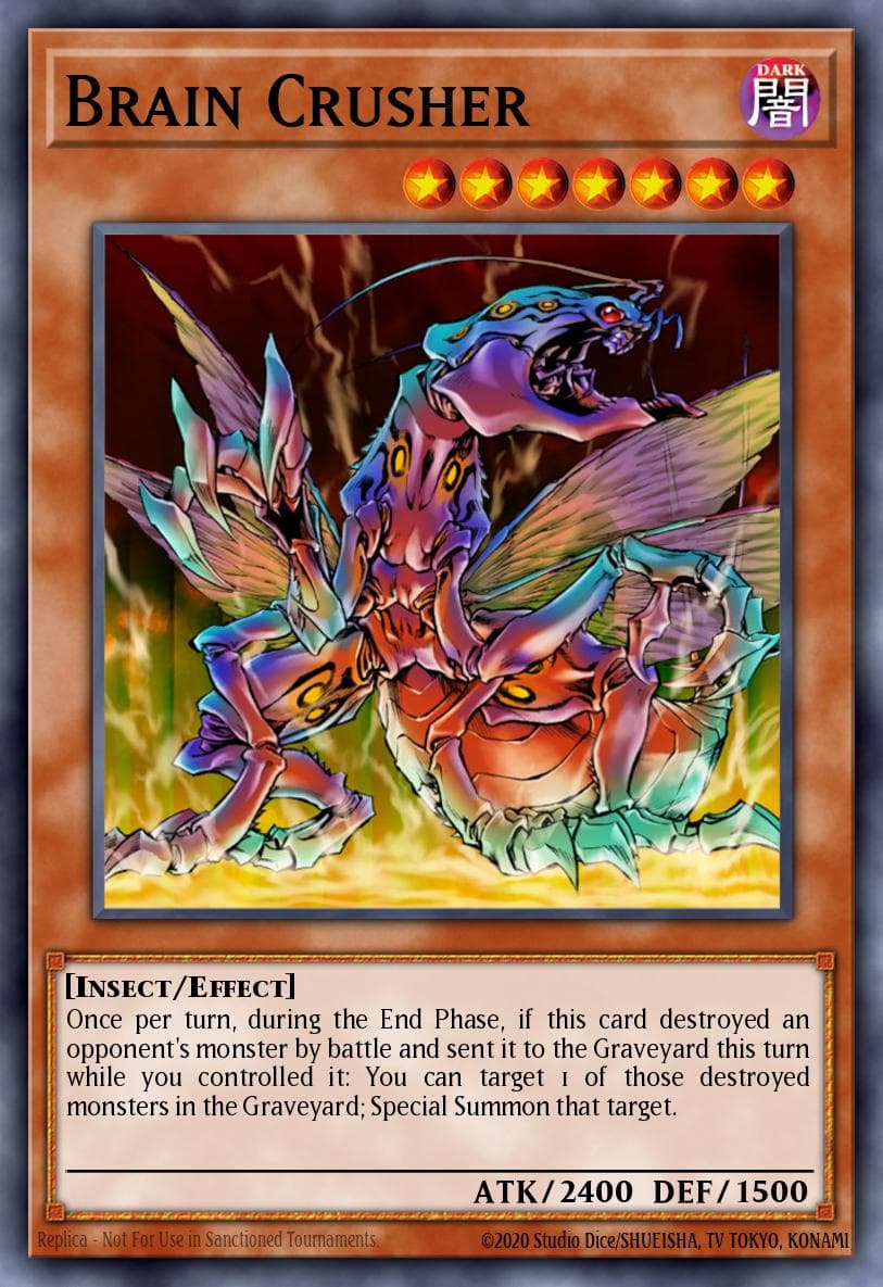 Carte Yu-Gi-Oh! Brain Crusher #047 — Battle Pack 2: War of the Giants