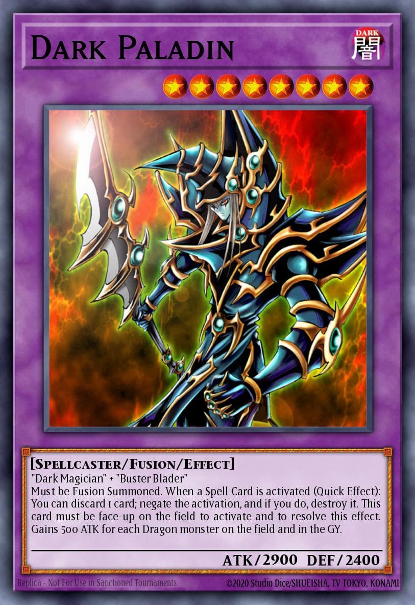 Carte Yu-Gi-Oh! Dark Paladin #008 — Battles of Legend: Monster Mayhem