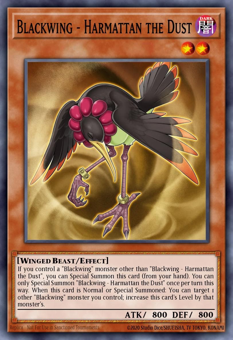 Carte Yu-Gi-Oh! Blackwing - Harmattan the Dust #014 — Breakers of Shadow