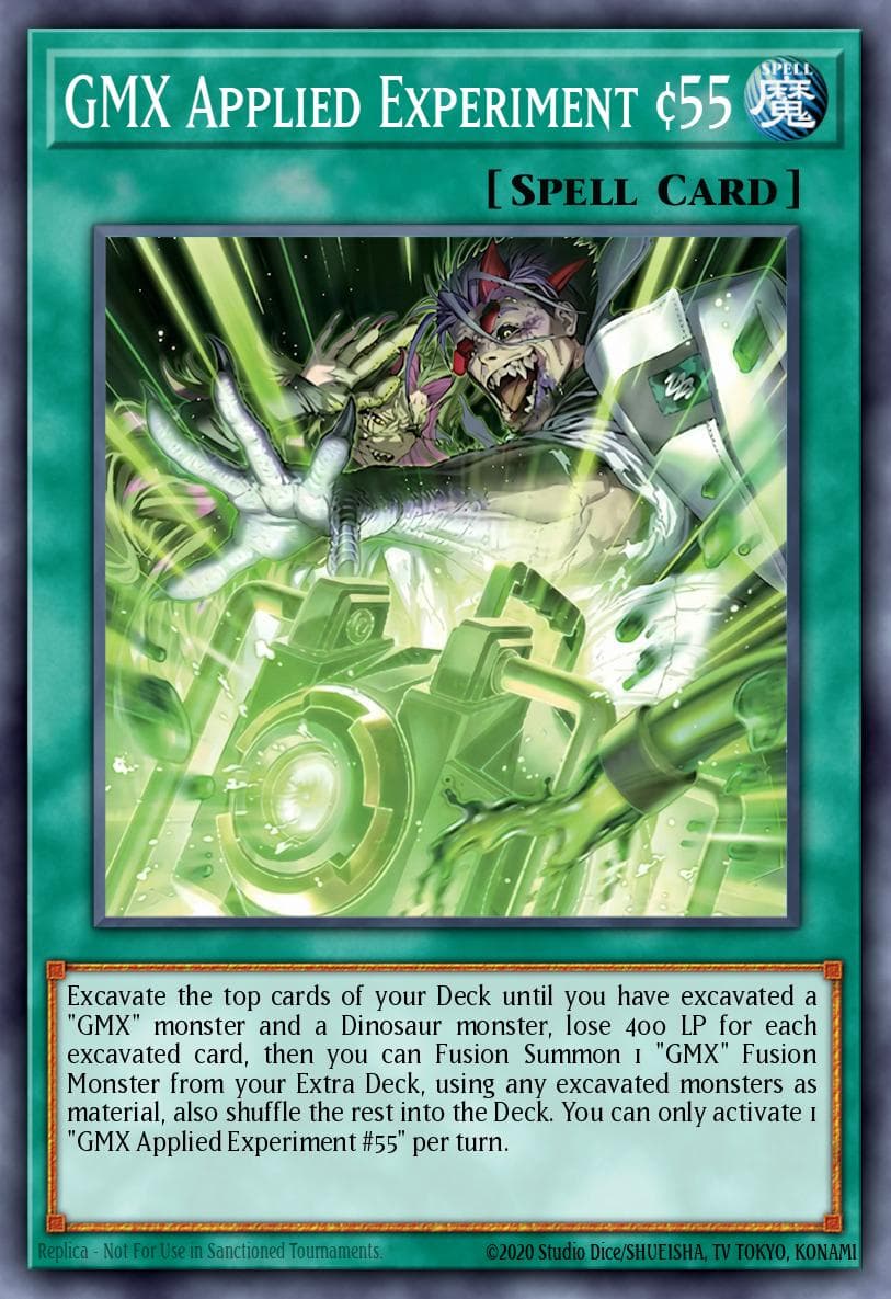 Carte Yu-Gi-Oh! GMX Applied Experiment #55 #096 — Burst Protocol
