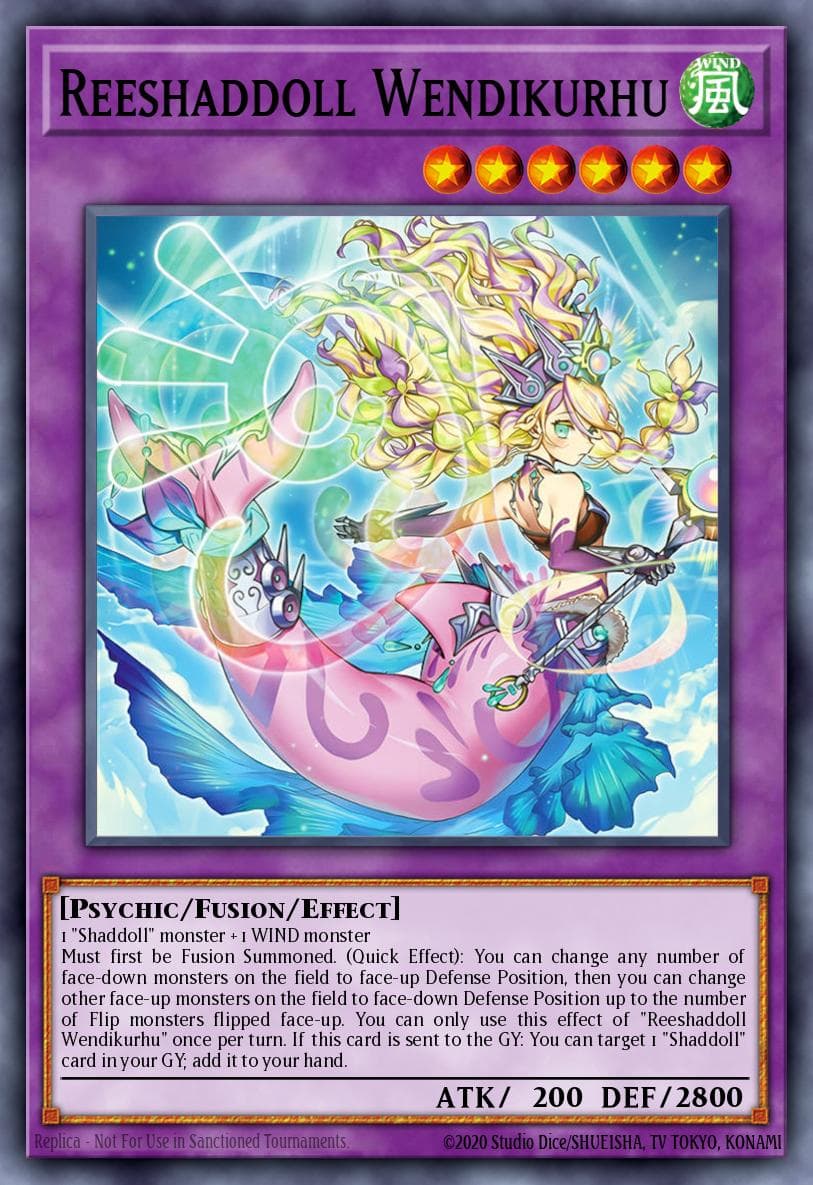 Carte Yu-Gi-Oh! Reeshaddoll Wendikurhu #023 — Battles of Legend: Glorious Gallery