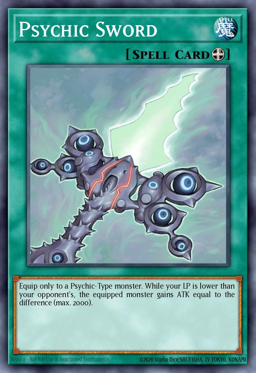 Carte Yu-Gi-Oh! Psychic Sword #163 — Battle Pack 3: Monster League