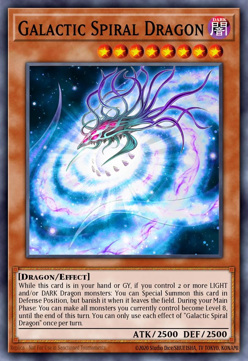 Carte Yu-Gi-Oh! Galactic Spiral Dragon #016 — Chaos Impact