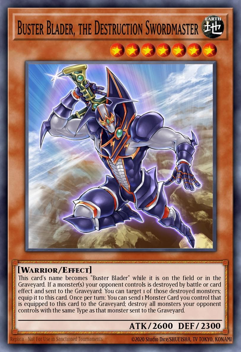 Carte Yu-Gi-Oh! Buster Blader, the Destruction Swordmaster #018 — Breakers of Shadow