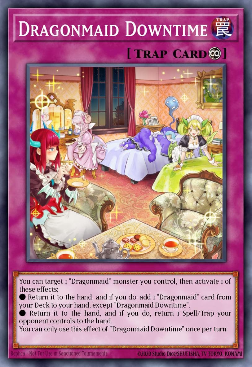 Carte Yu-Gi-Oh! Dragonmaid Downtime #068 — Battles of Legend: Monster Mayhem