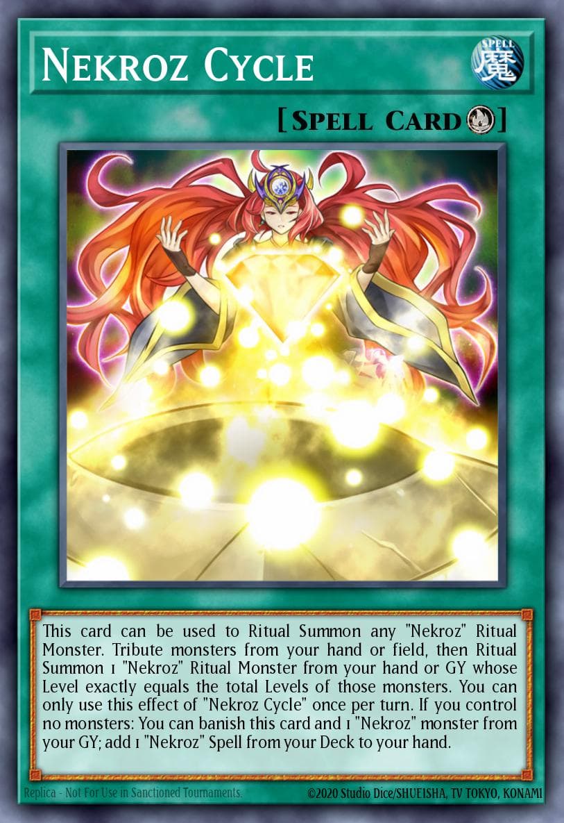 Carte Yu-Gi-Oh! Nekroz Cycle #086 — Battles of Legend: Hero's Revenge