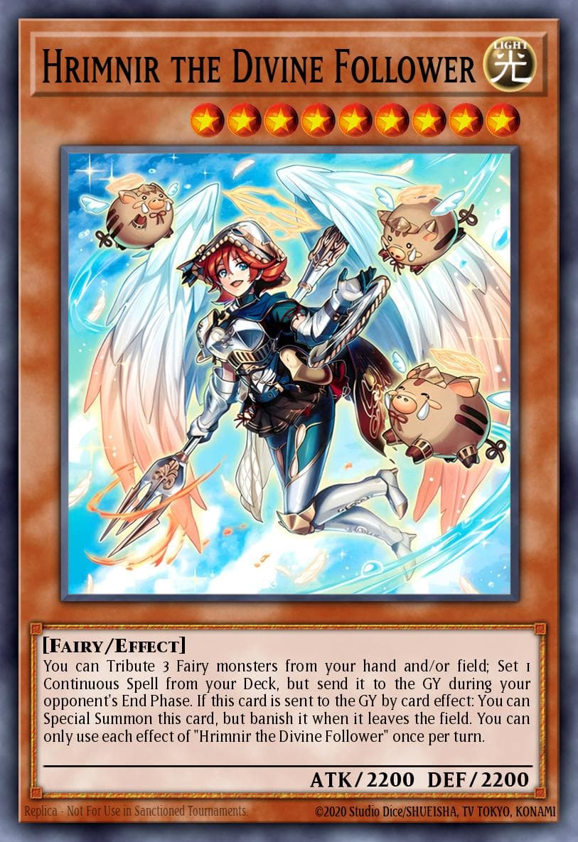 Carte Yu-Gi-Oh! Hrimnir the Divine Follower #082 — Alliance Insight