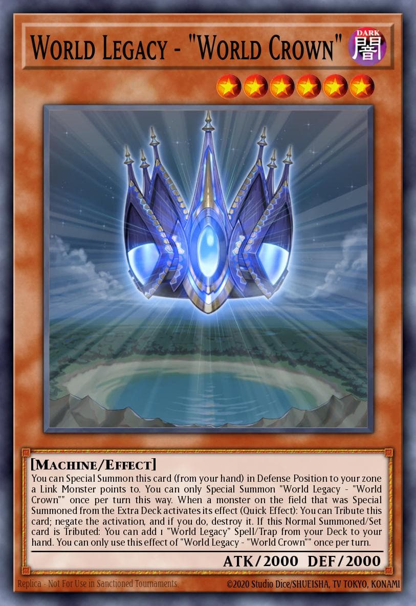 Carte Yu-Gi-Oh! World Legacy - "World Crown" #082 — Battles of Legend: Monster Mayhem