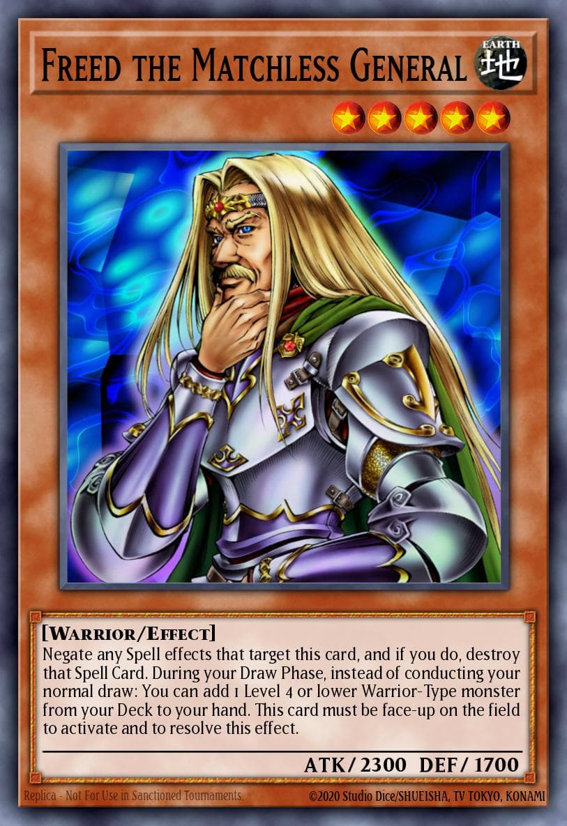 Carte Yu-Gi-Oh! Freed the Matchless General #123 — Battle Pack: Epic Dawn