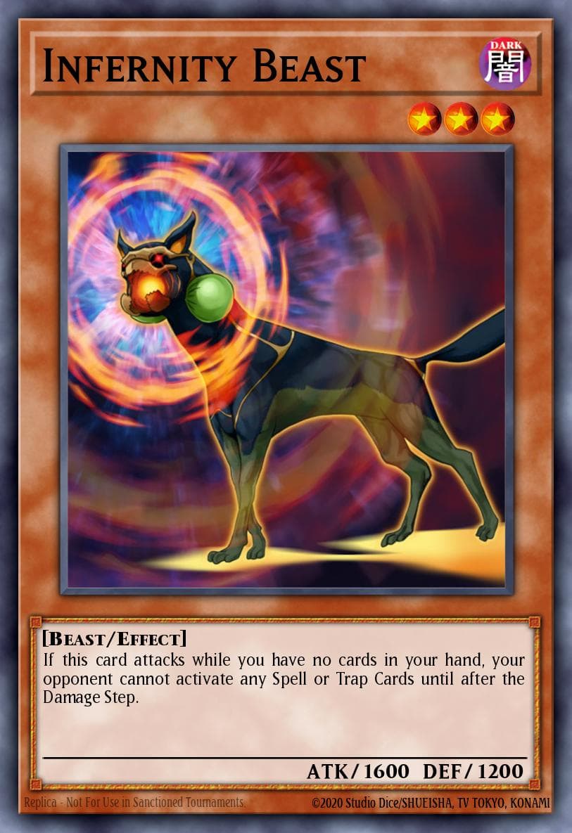 Carte Yu-Gi-Oh! Infernity Beast #012 — Ancient Prophecy