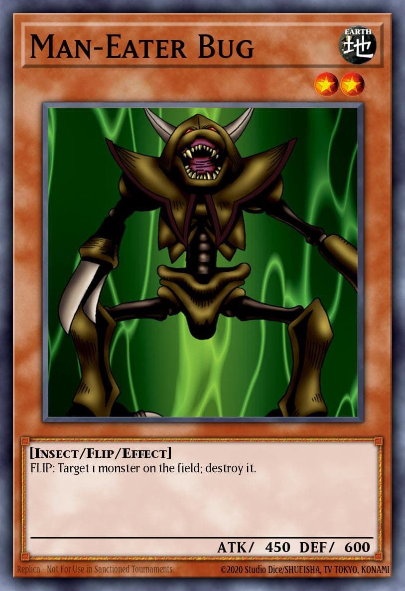 Carte Yu-Gi-Oh! Man-Eater Bug #006 — Starter Deck: Duelist Toolbox