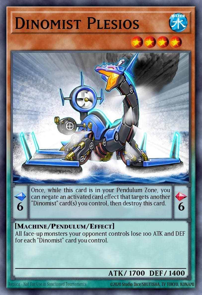 Carte Yu-Gi-Oh! Dinomist Plesios #025 — Breakers of Shadow