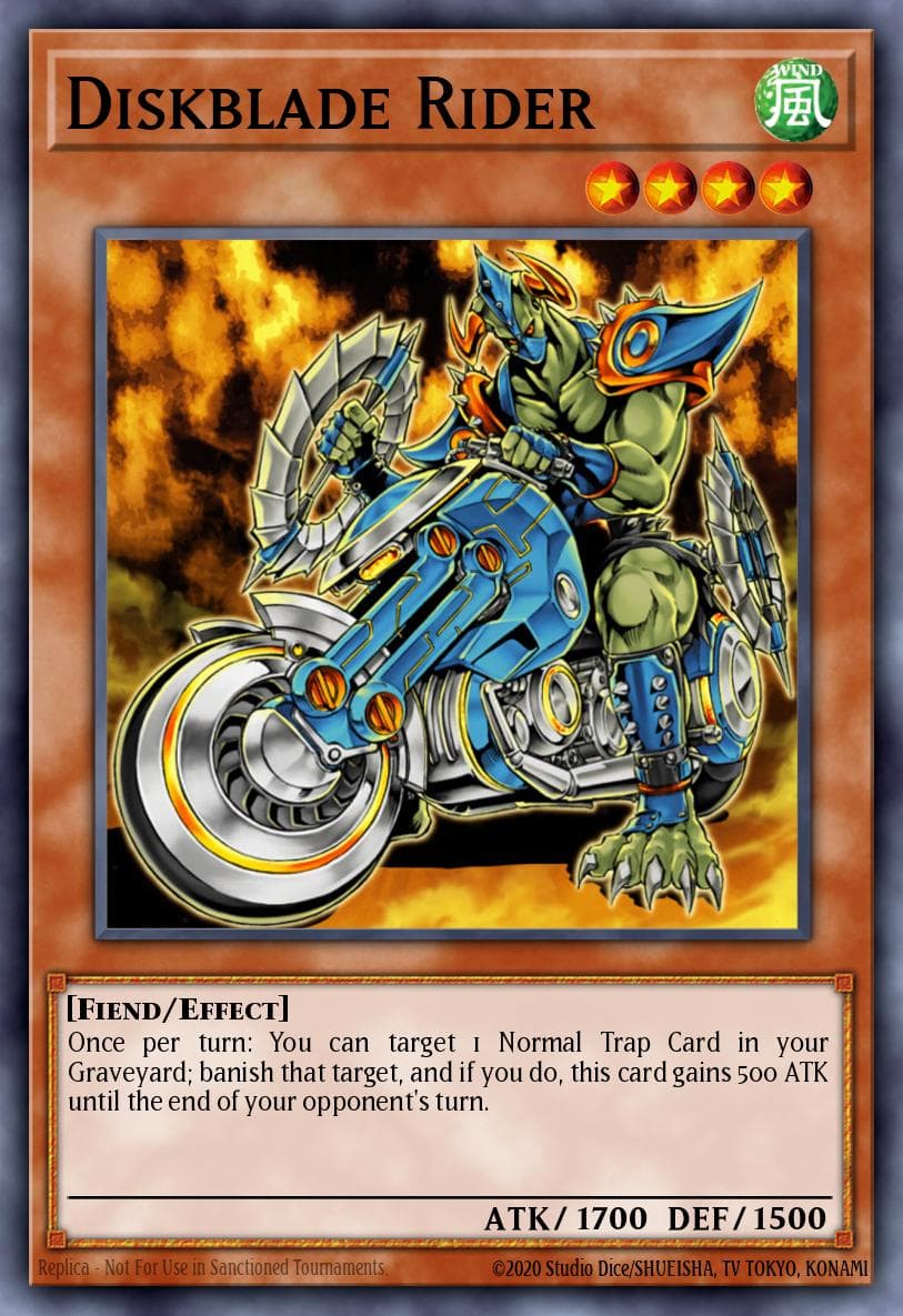 Carte Yu-Gi-Oh! Diskblade Rider #043 — Battle Pack 3: Monster League